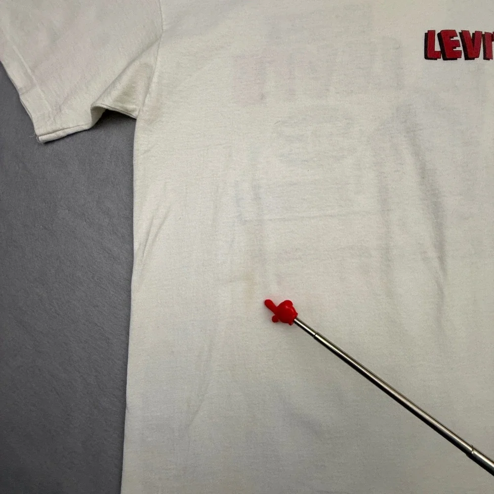 Levi's T-Shirt Mens Medium Vintage 80's Western Cowboy Graphic USA Single Stitch